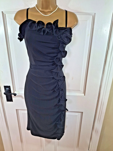 Frank lyman black ruffle - frank, /