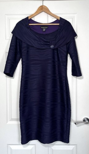 Frank lyman dress purple - lyman,