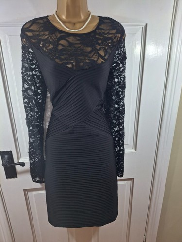 Frank lyman black - floral, lace