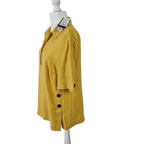 Frank lyman tunic - tunic, yellow